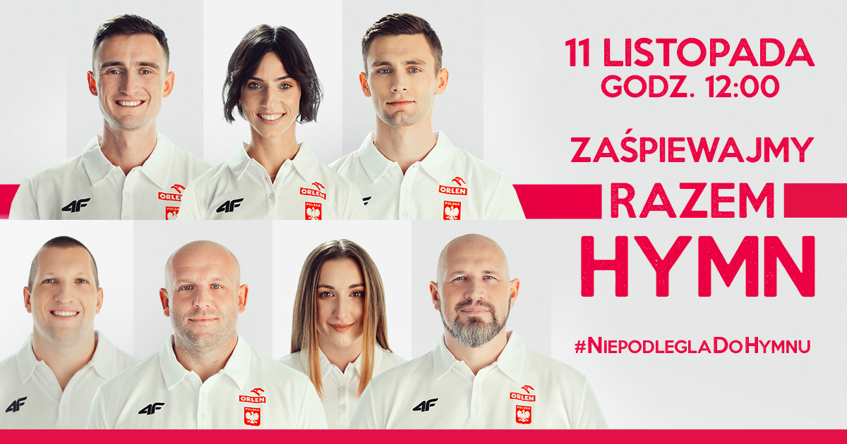 11 listopada godz. 12.00 Zaśpiewajmy razem hymn