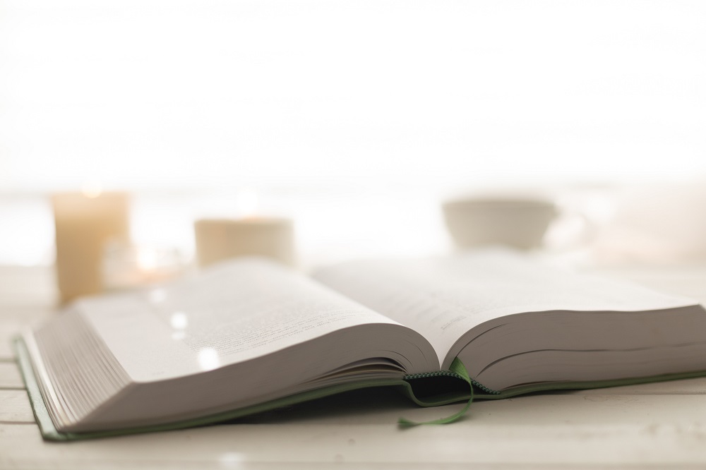 Zdjęcie otworzonej książki