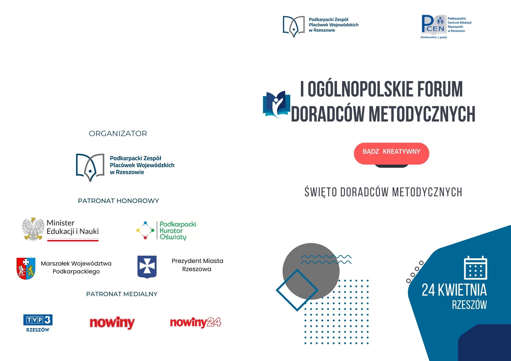baner Forum Metodycznego 24 kwietnia 2023 r.